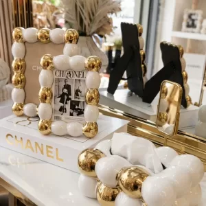 modern geometric wall shelf