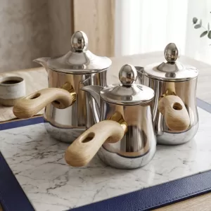 3-piece coffee pot set