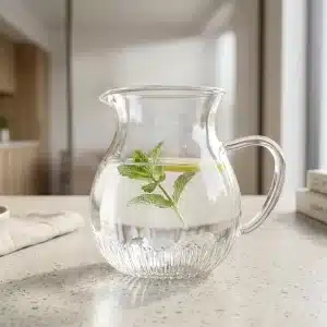 كوب زجاجي أنيق للمنزل