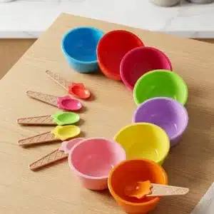 وعاء كريمة لتحضير الآيس كريم