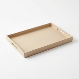 Elegant Modern Rectangular Serving Tray for Home Decor