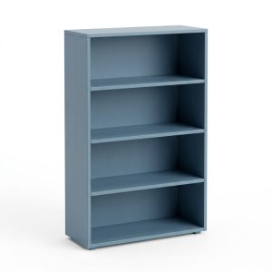 Modern Wooden Storage Shelf for Living Room
