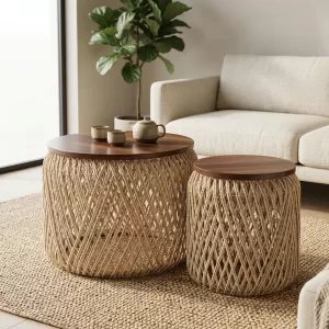 modern minimalist side table set