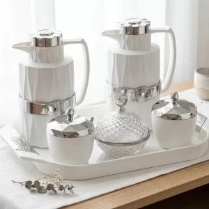 ترمس حراري أحمر من الداخل